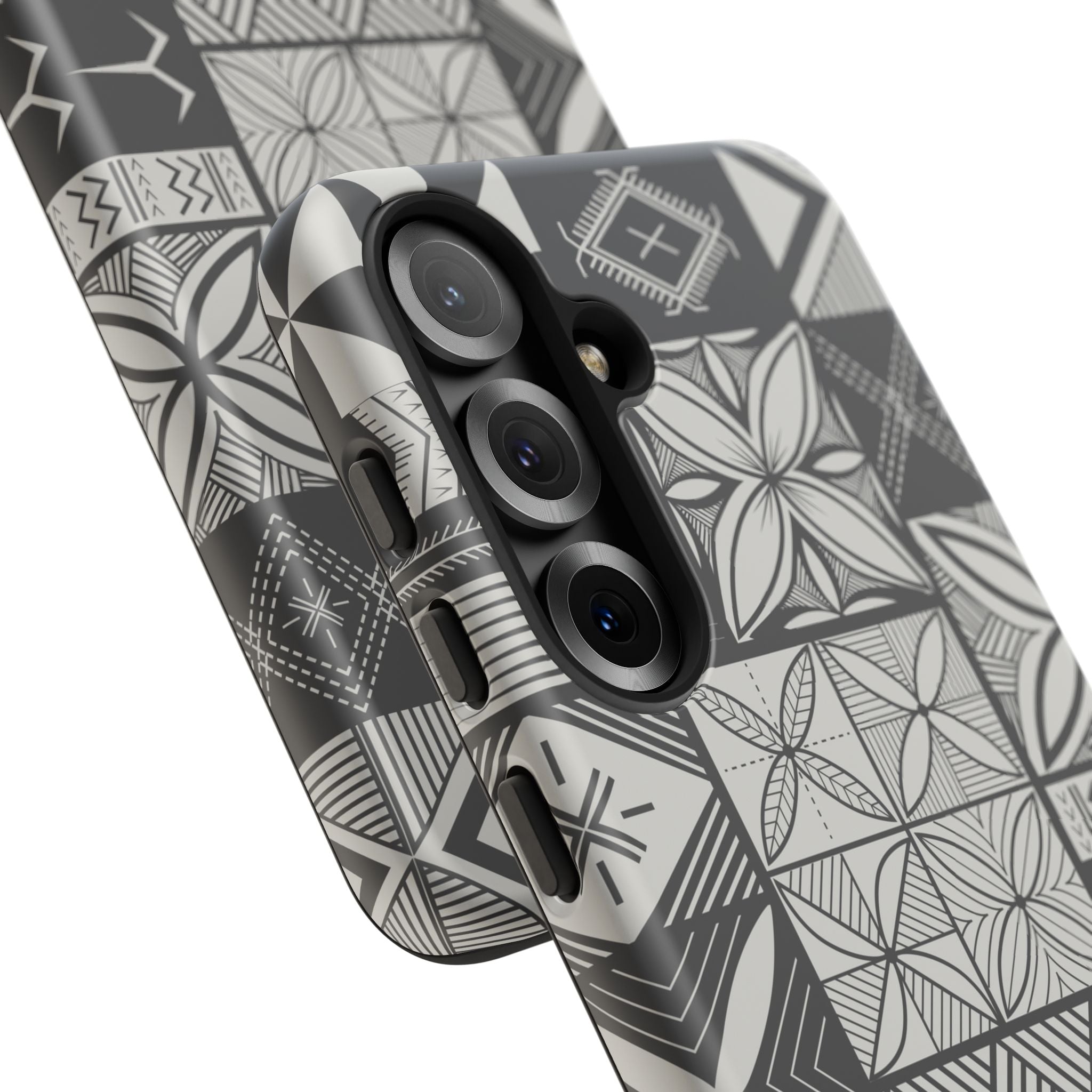 Maluelue (Black & Grey) Phone Case