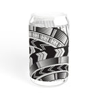 Black and White Tatau Sipper Glass