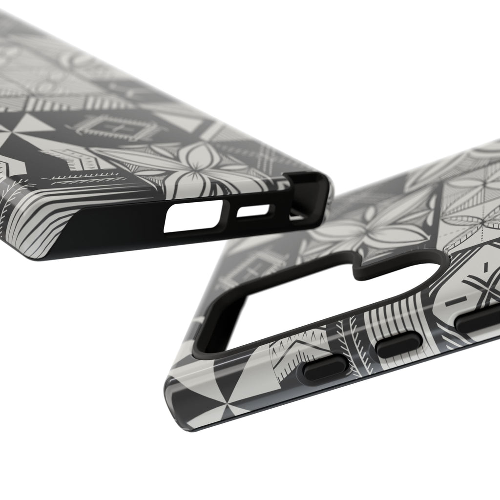 Maluelue (Black & Grey) Phone Case