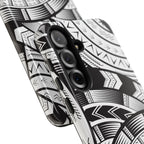Black and White Tatau Phone Case