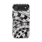 Black and White Tatau Phone Case