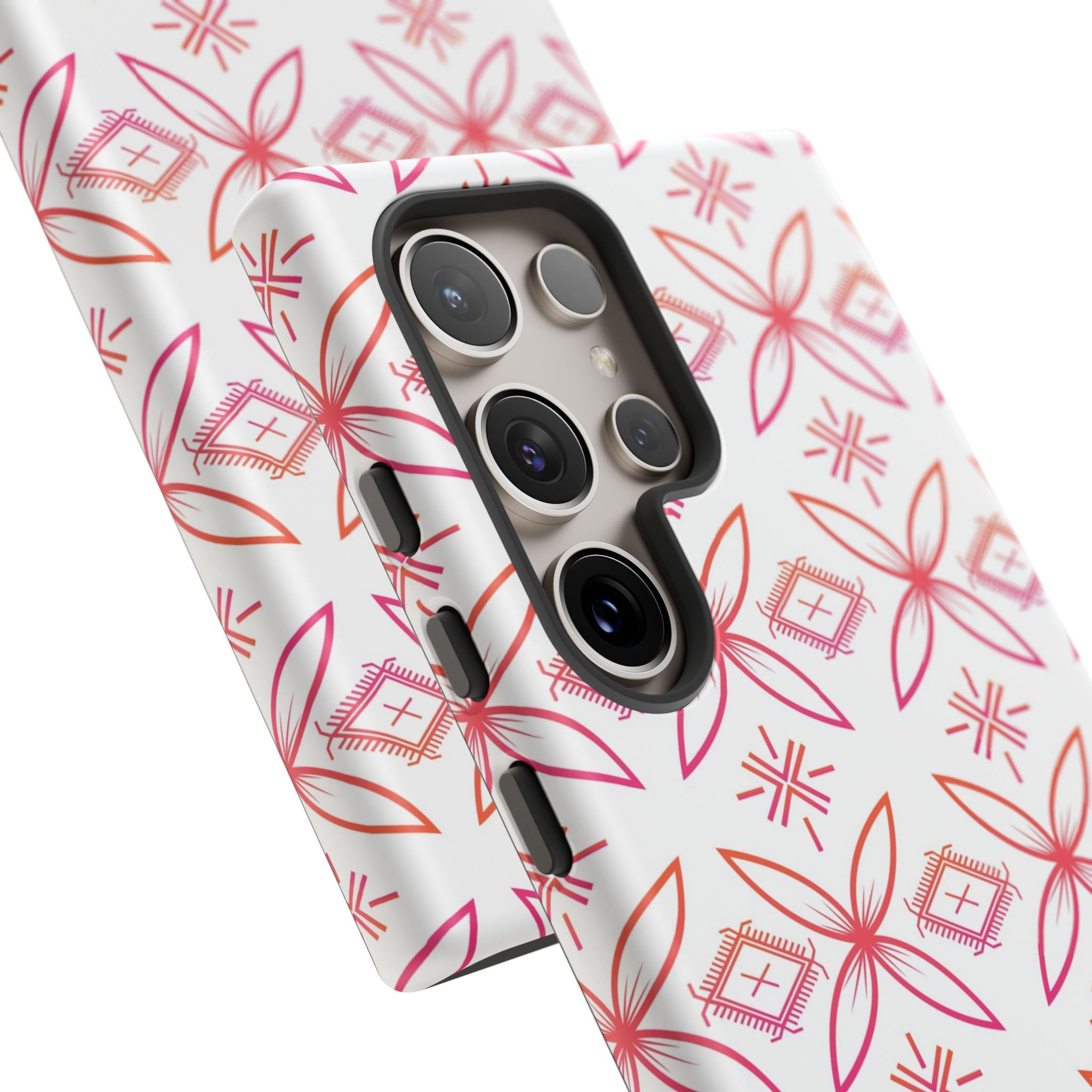Fuli (Pink & Orange) Phone Case