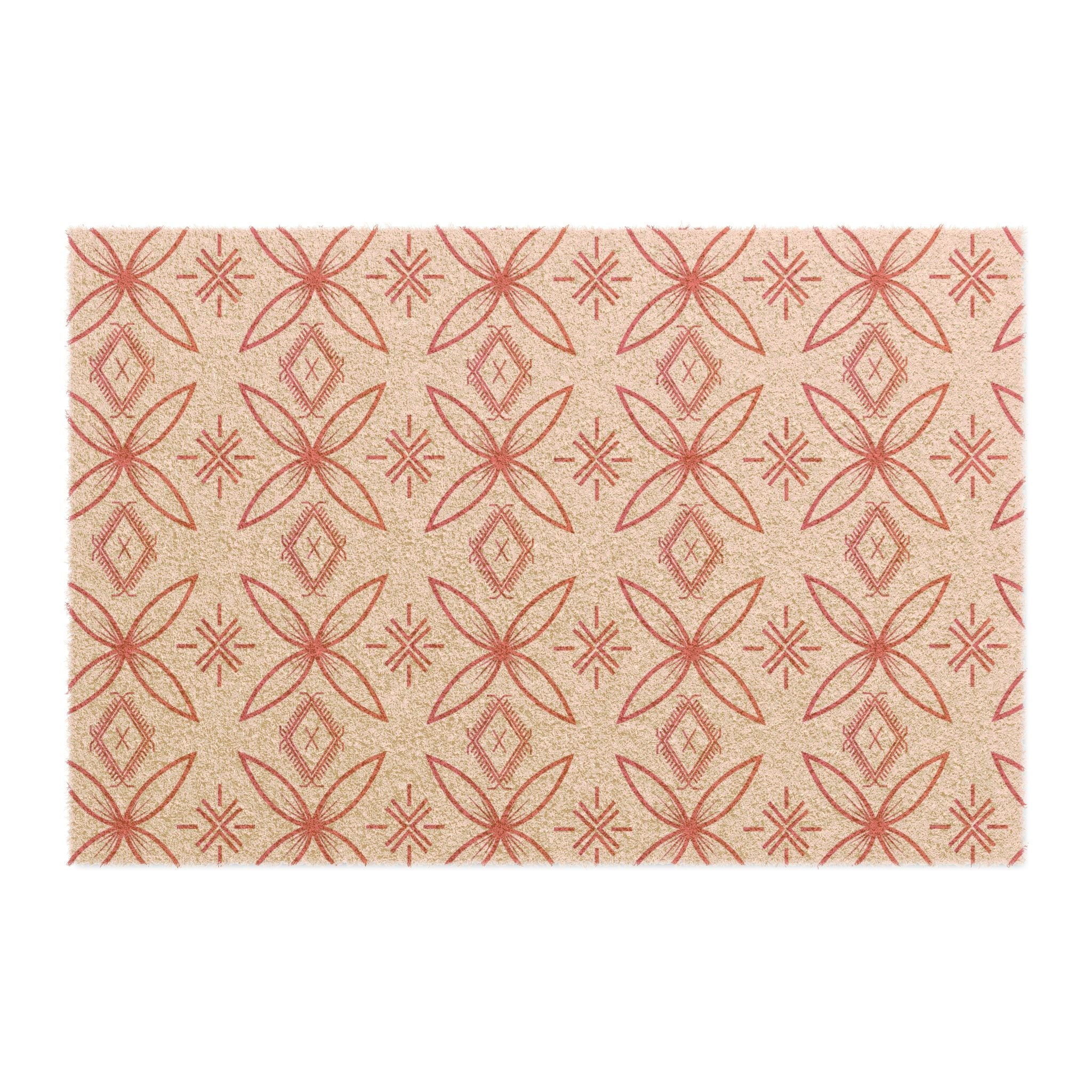 Fuli (Pink & Orange) Door Mat