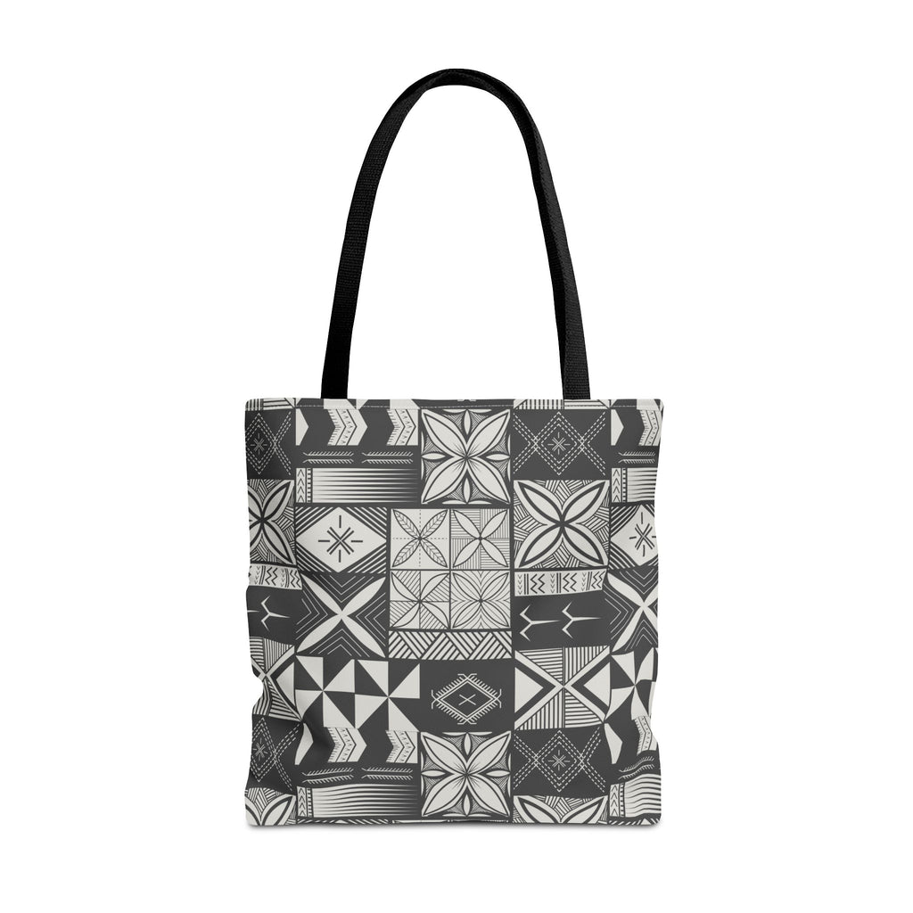 Maluelue (Black & Grey) Tote Bag
