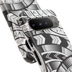 Black and White Tatau Phone Case