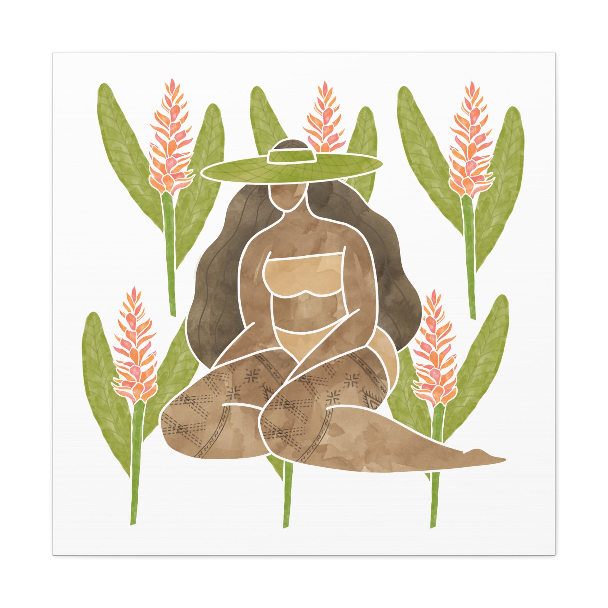 All Hail Queen Teuila Canvas