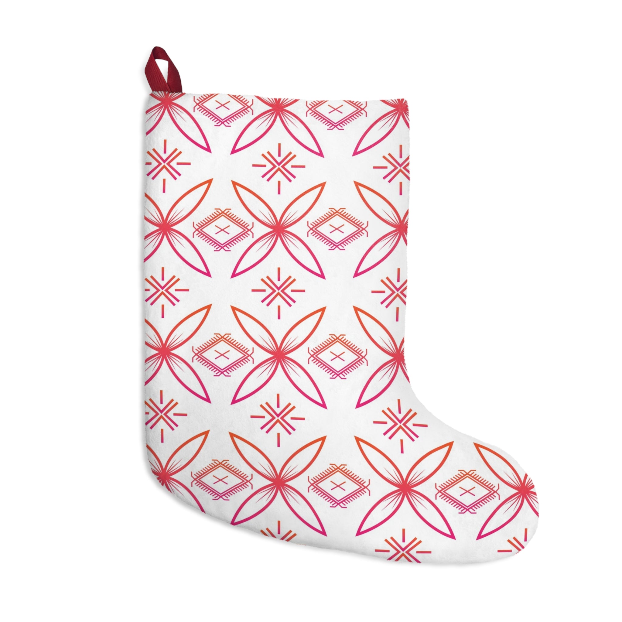 Fuli (Pink & Orange) Christmas Stocking