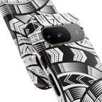 Black and White Tatau Phone Case