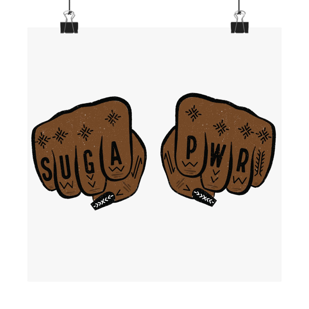 Suga Power Poster