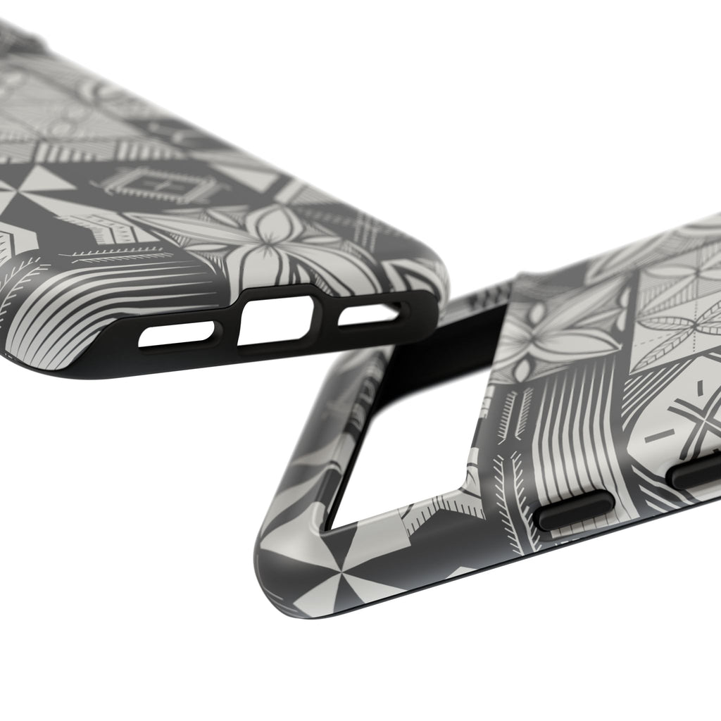 Maluelue (Black & Grey) Phone Case