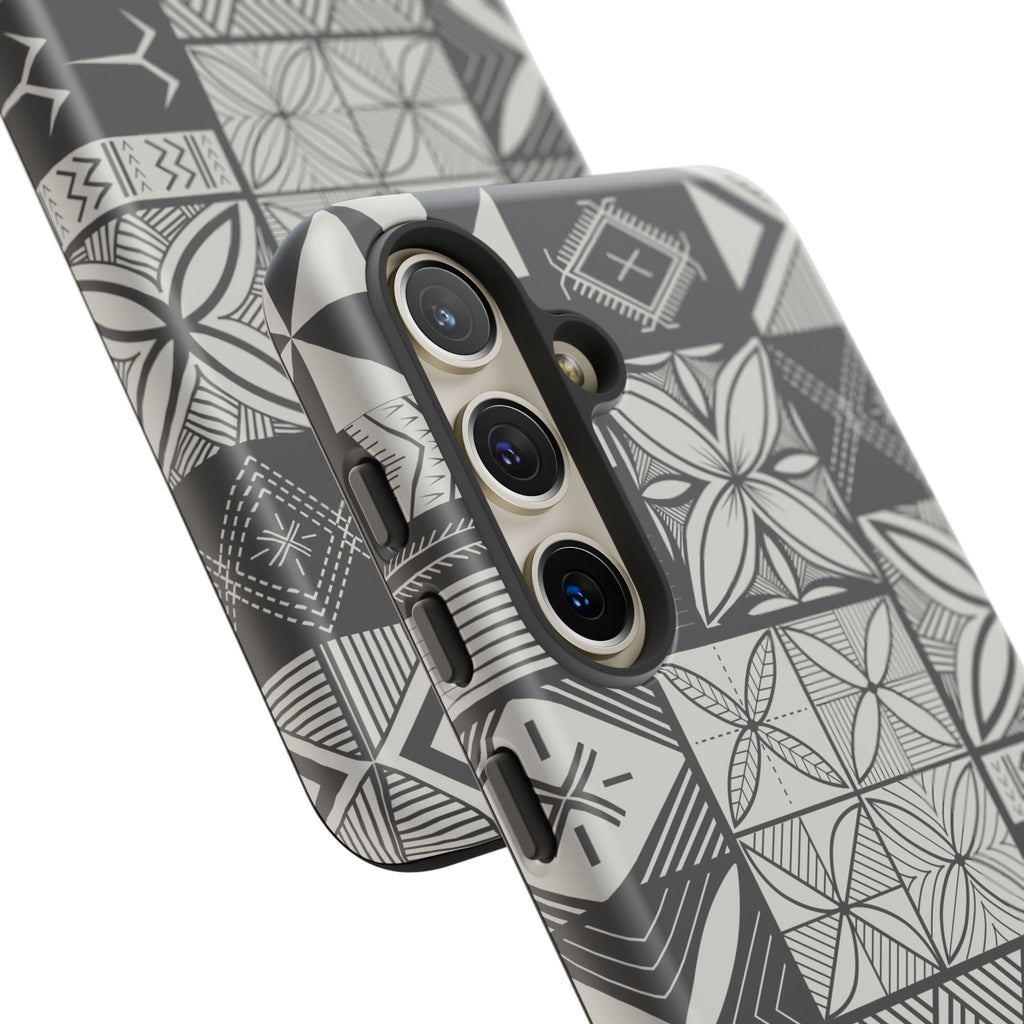 Maluelue (Black & Grey) Phone Case