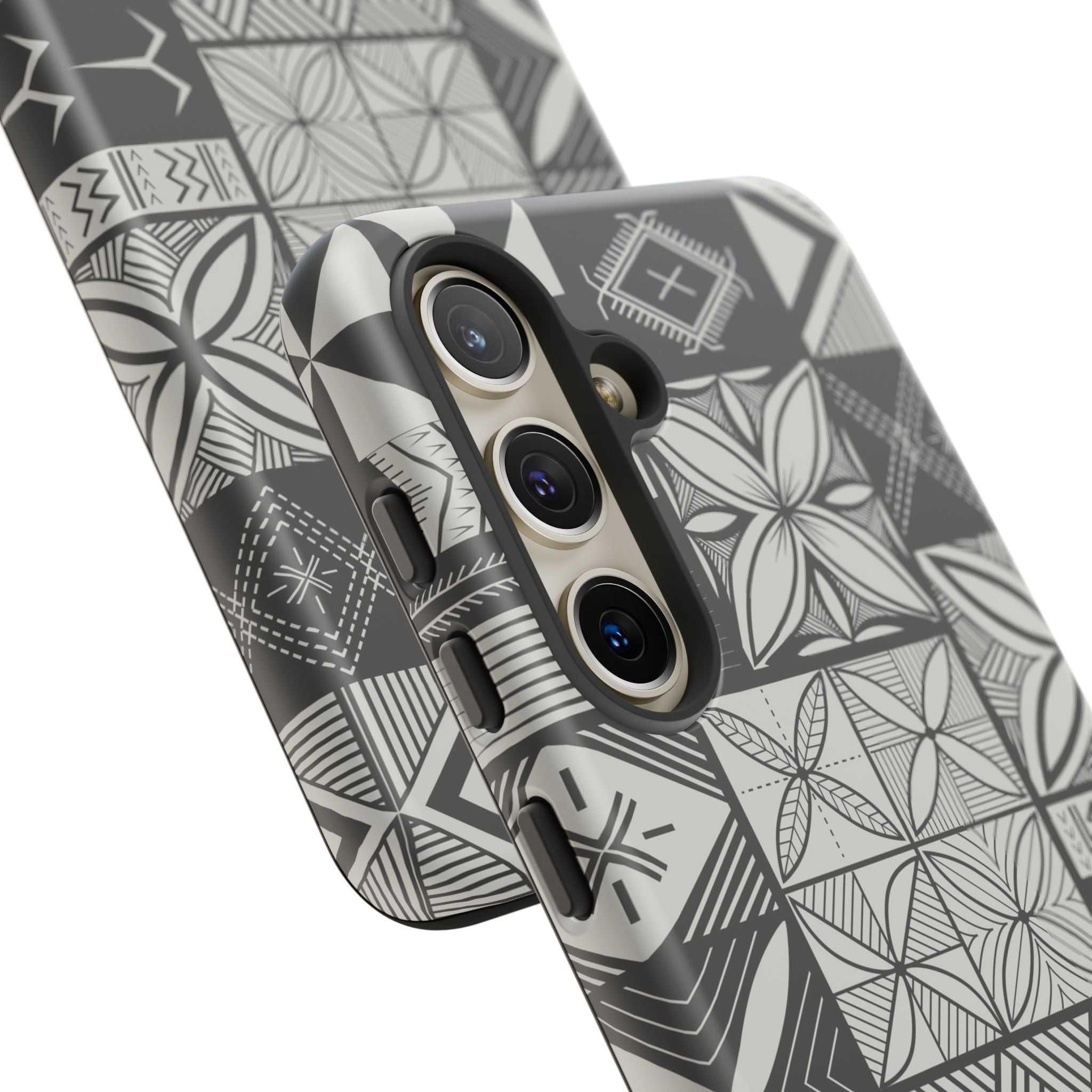 Maluelue (Black & Grey) Phone Case