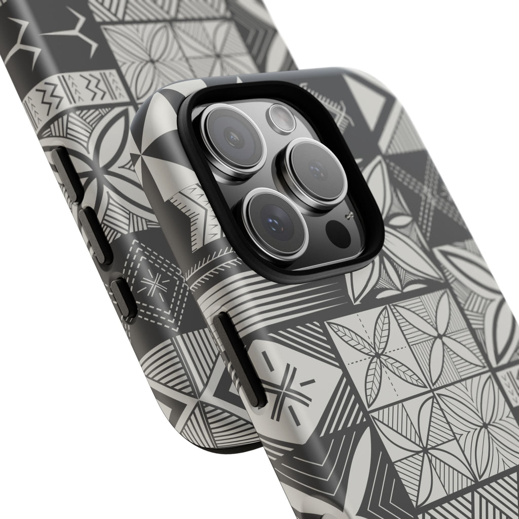 Maluelue (Black & Grey) Phone Case