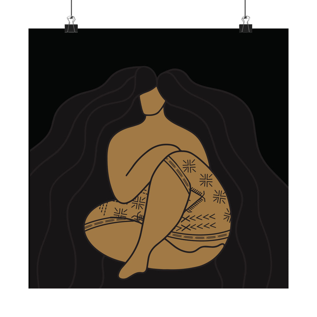 Samoan Malu and Long Hair Don't Care Poster