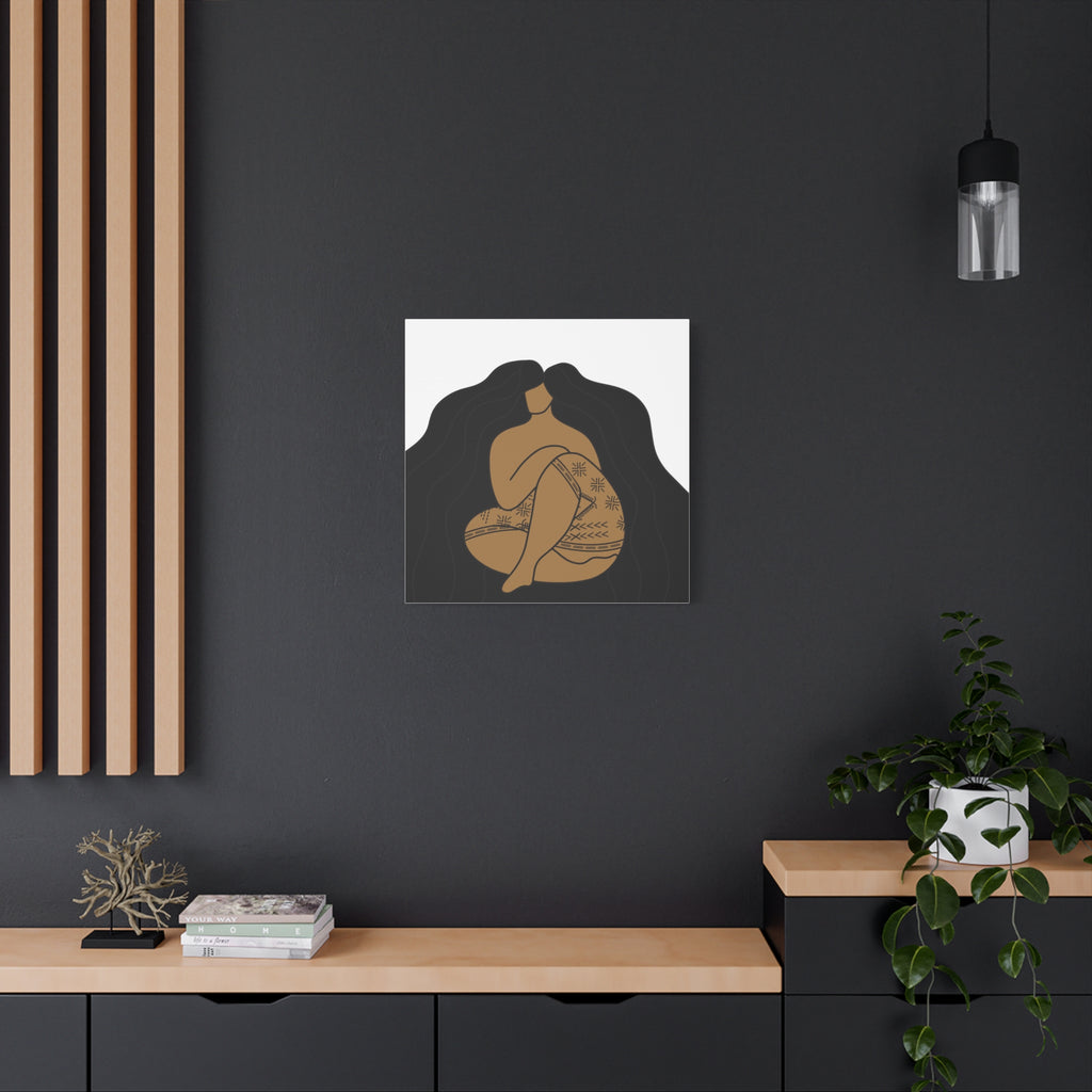 Samoan Malu and Long Hair Don't Care Canvas
