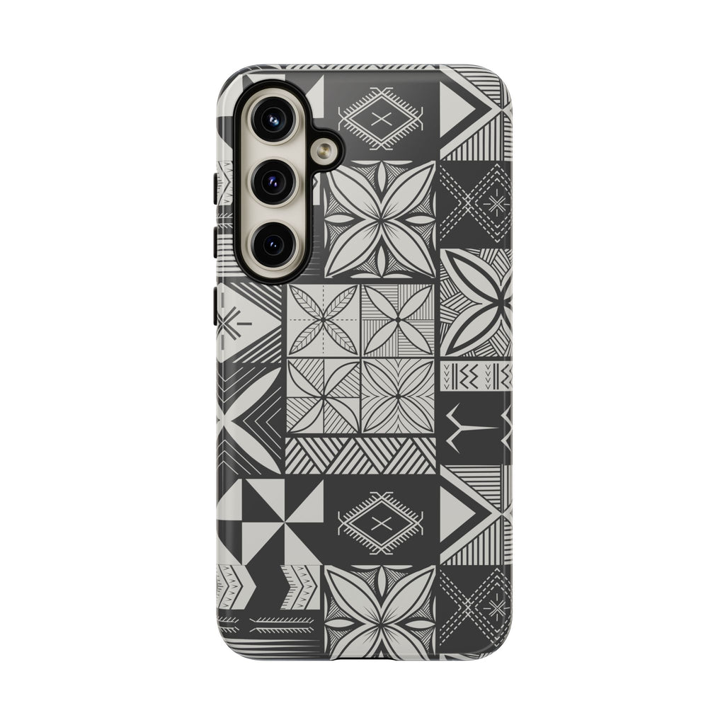 Maluelue (Black & Grey) Phone Case