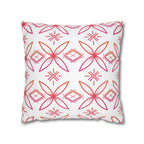 Fuli (Pink & Orange) Square Pillow Case