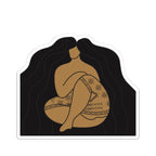 Samoan Malu and Long Hair Don't Care Sticker