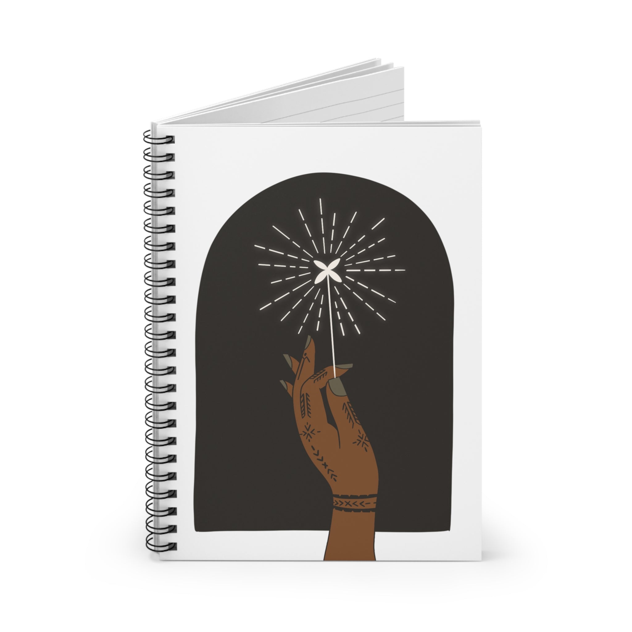 Sparkler Spiral Notebook