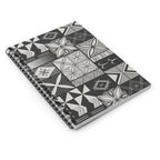 Maluelue (Black & Grey) Spiral Notebook