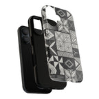 Maluelue (Black & Grey) Phone Case