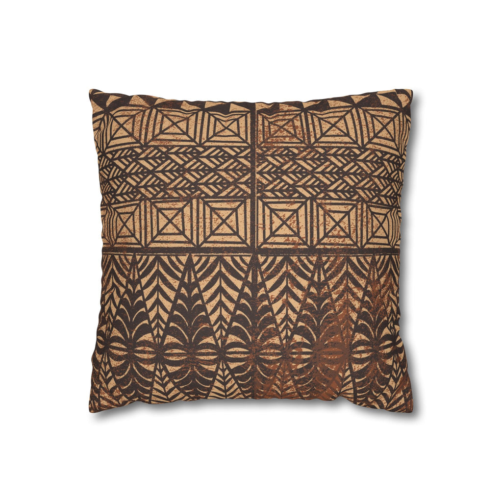 Tongan Ngatu Square Pillow Case