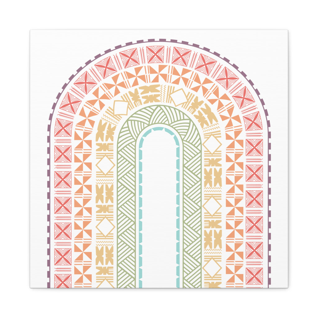 Tapa Rainbow Canvas