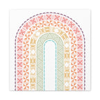 Tapa Rainbow Canvas