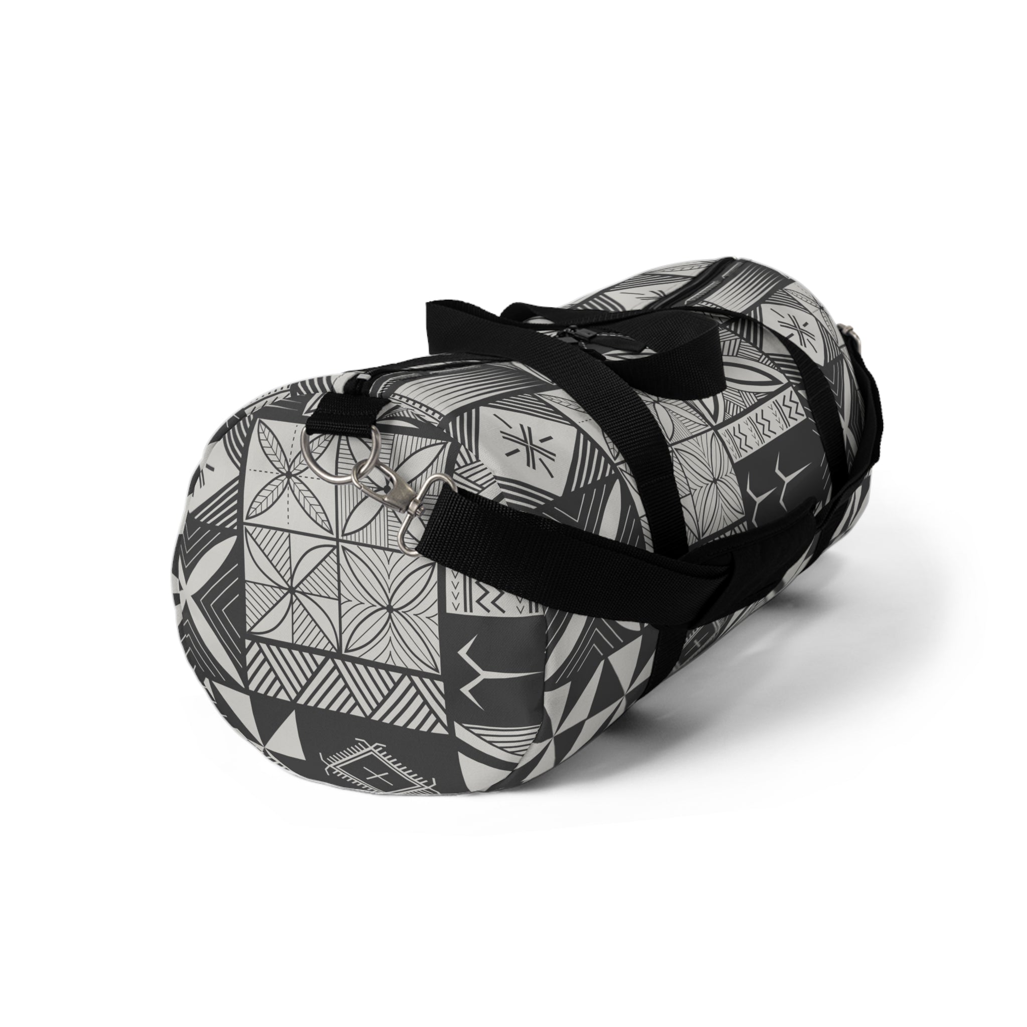 Maluelue (Black & Grey) Duffle Bag
