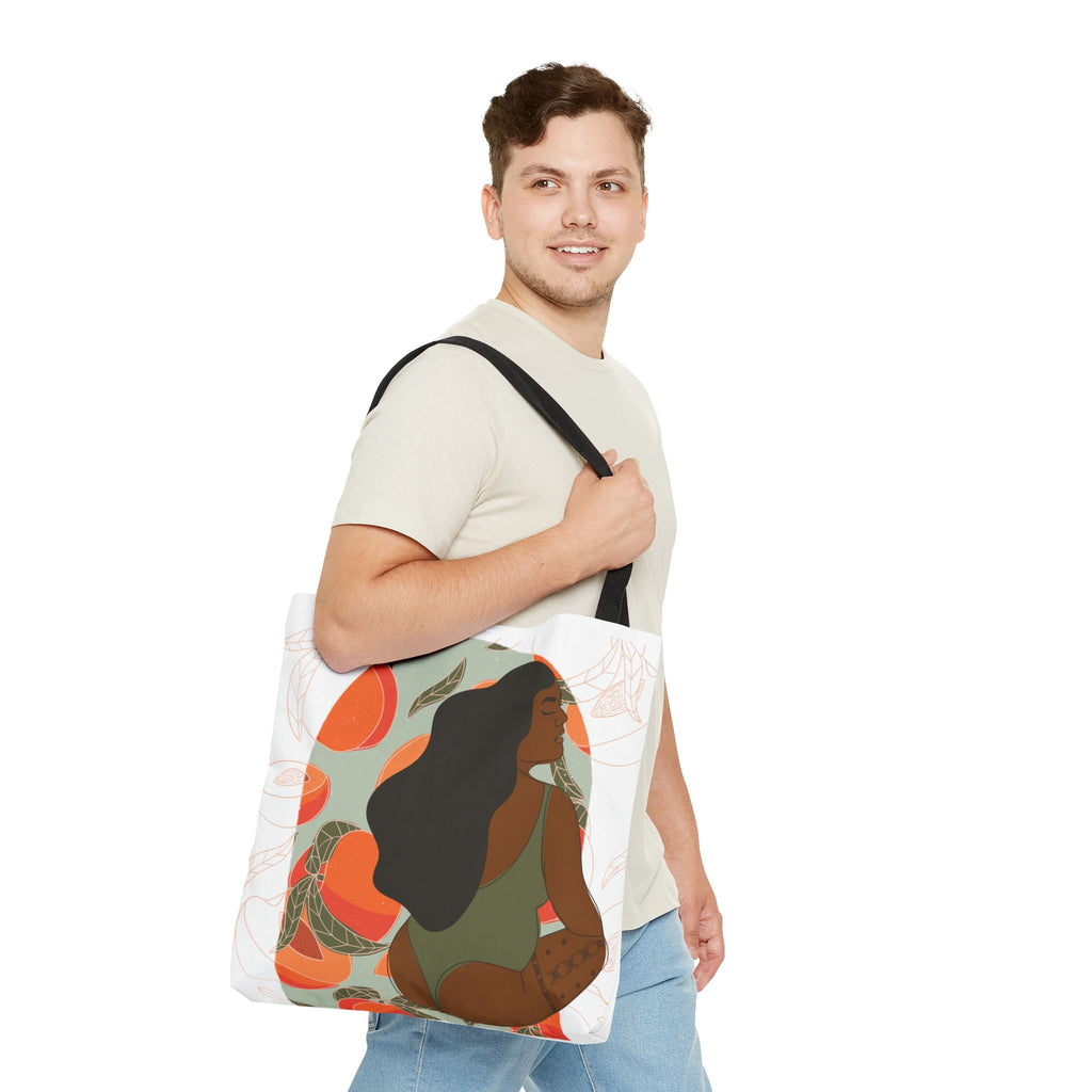 Peach Season Tote Bag