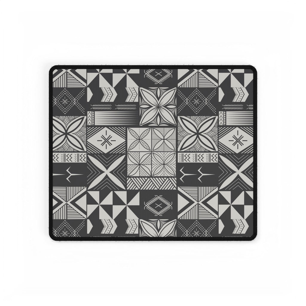 Maluelue (Black & Grey) Desk Mat