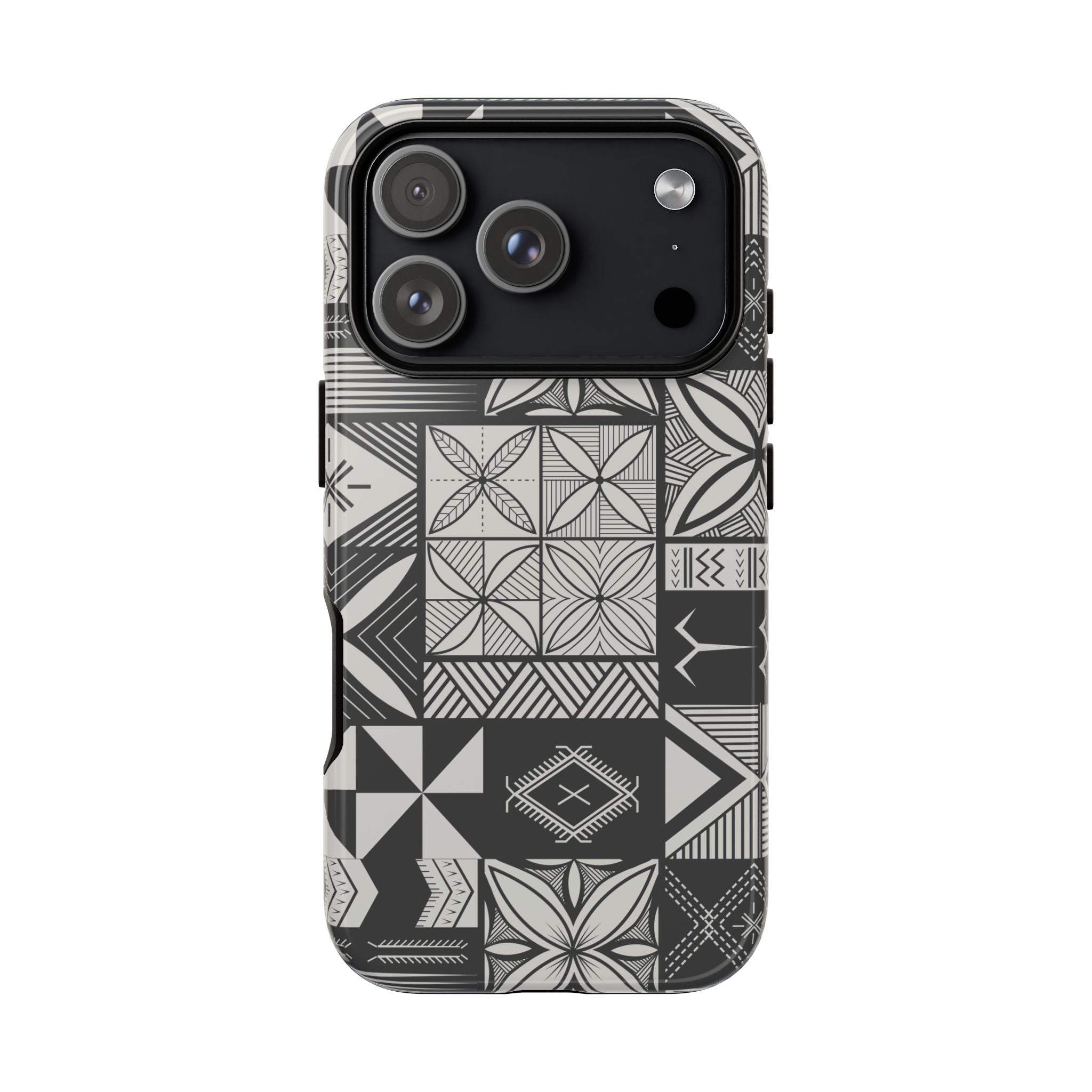 Maluelue (Black & Grey) Phone Case