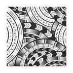 Black and White Tatau Canvas