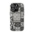 Maluelue (Black & Grey) Phone Case