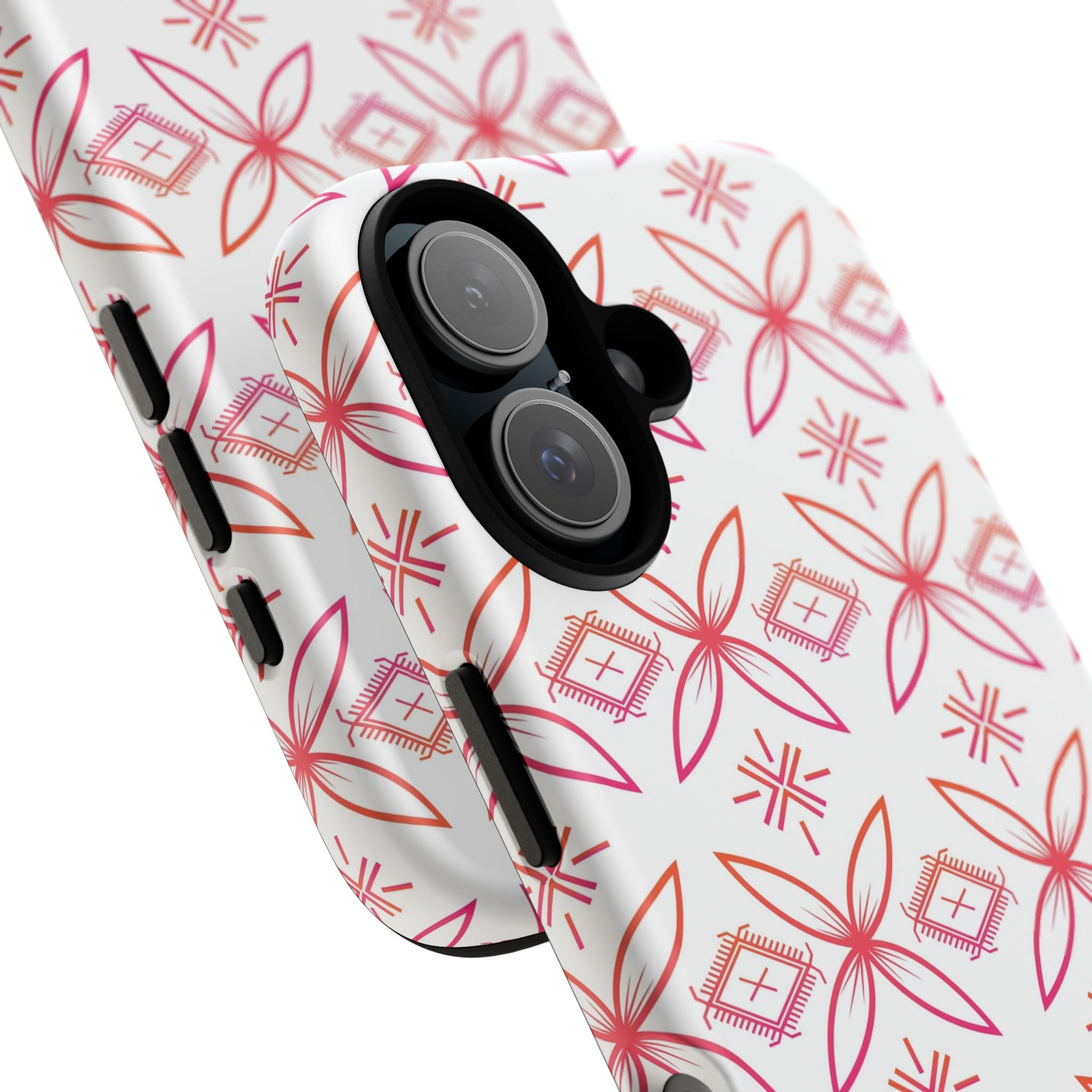 Fuli (Pink & Orange) Phone Case