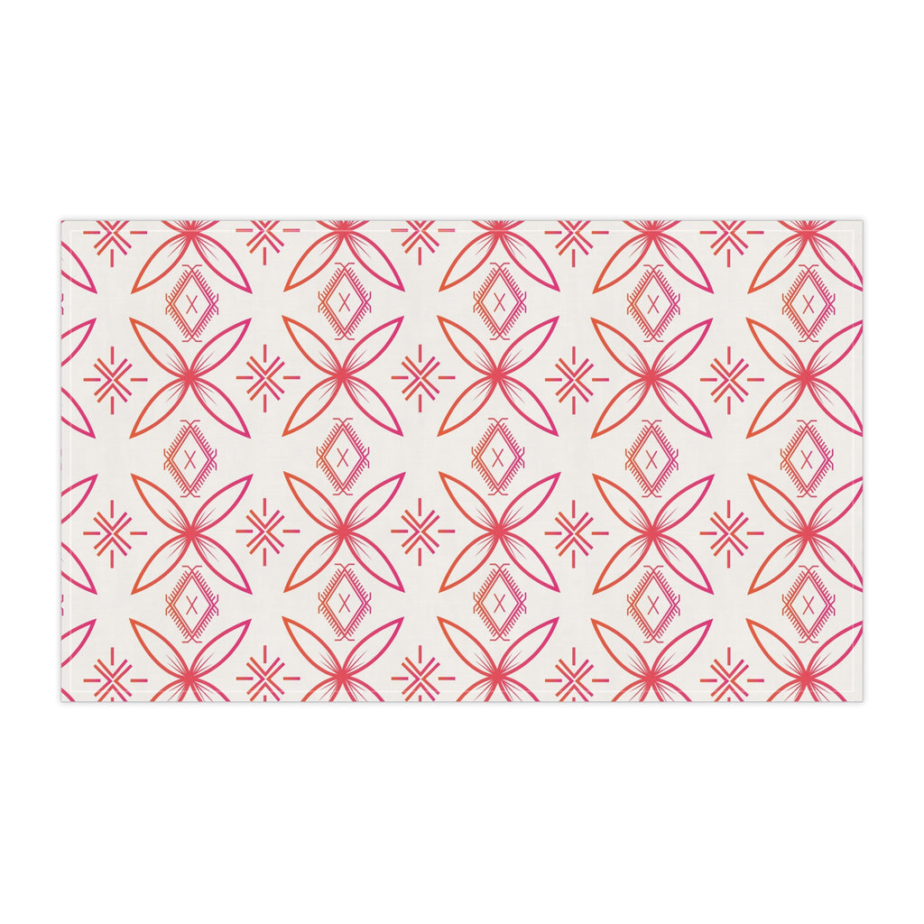 Fuli (Pink & Orange) Tea Towel