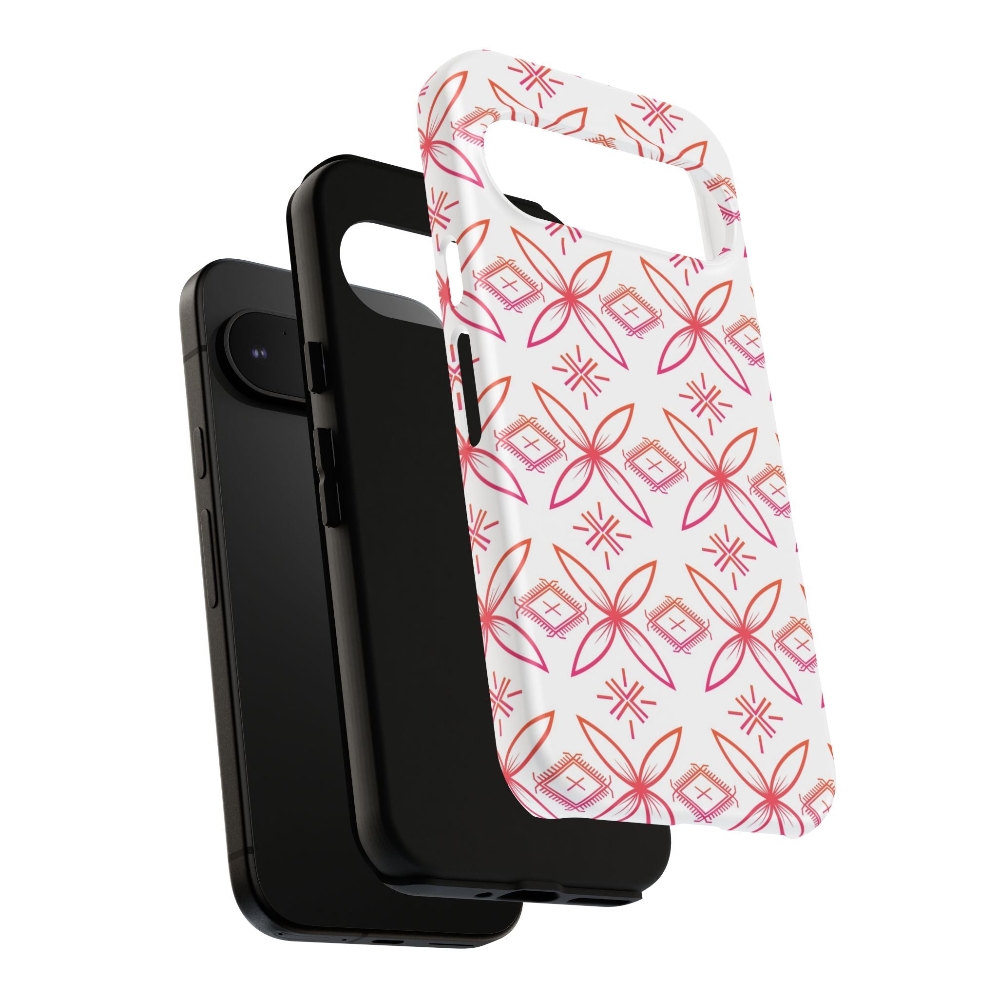 Fuli (Pink & Orange) Phone Case