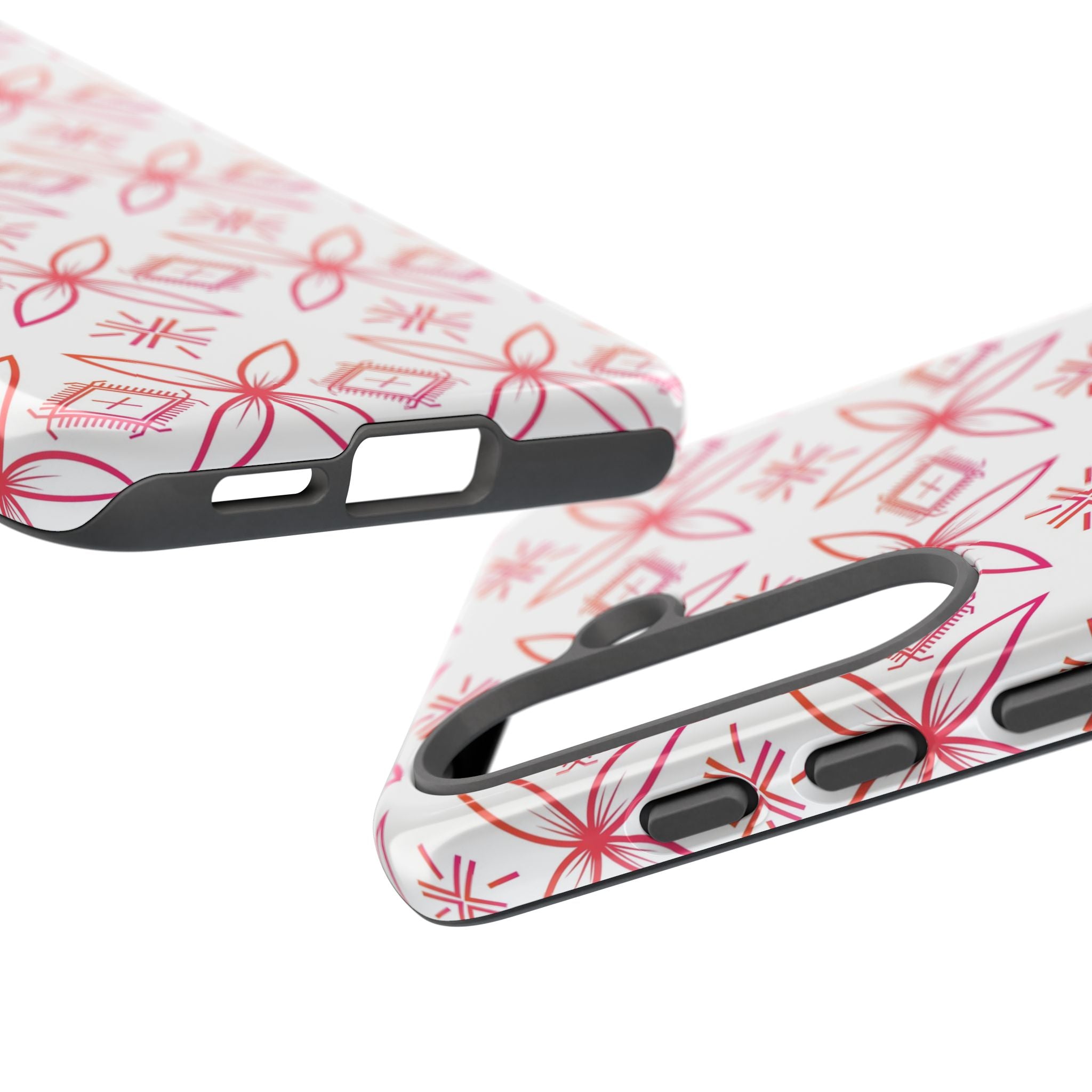 Fuli (Pink & Orange) Phone Case