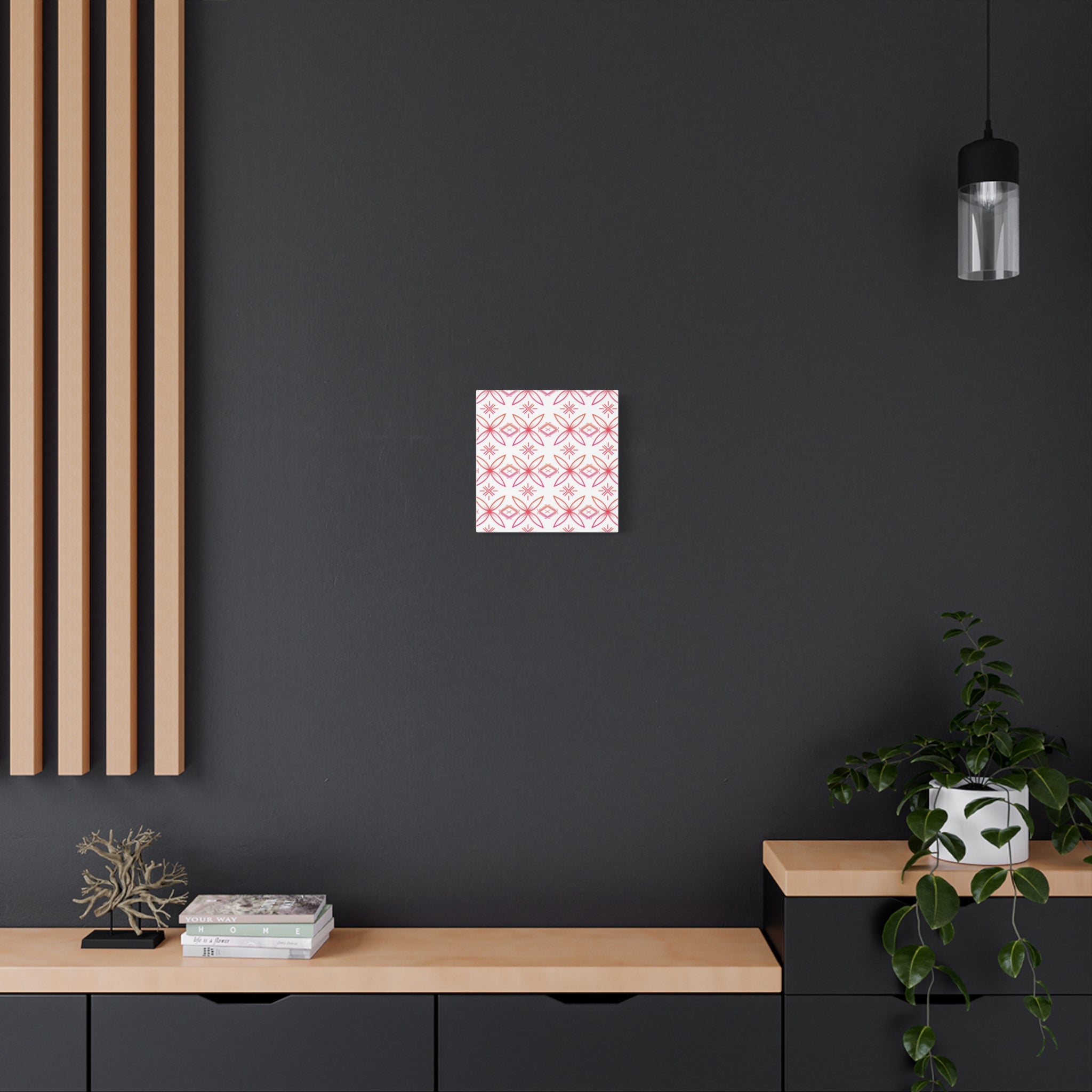 Fuli (Pink & Orange) Canvas