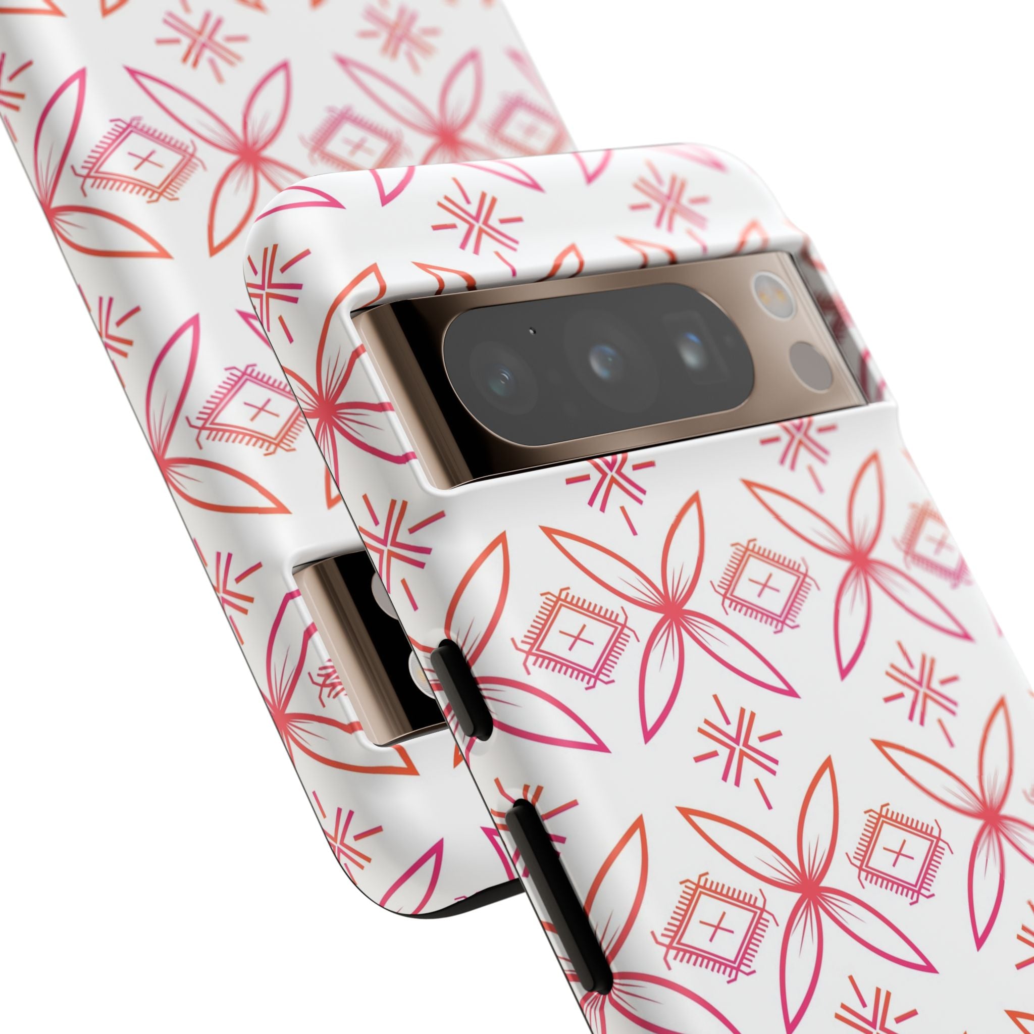 Fuli (Pink & Orange) Phone Case