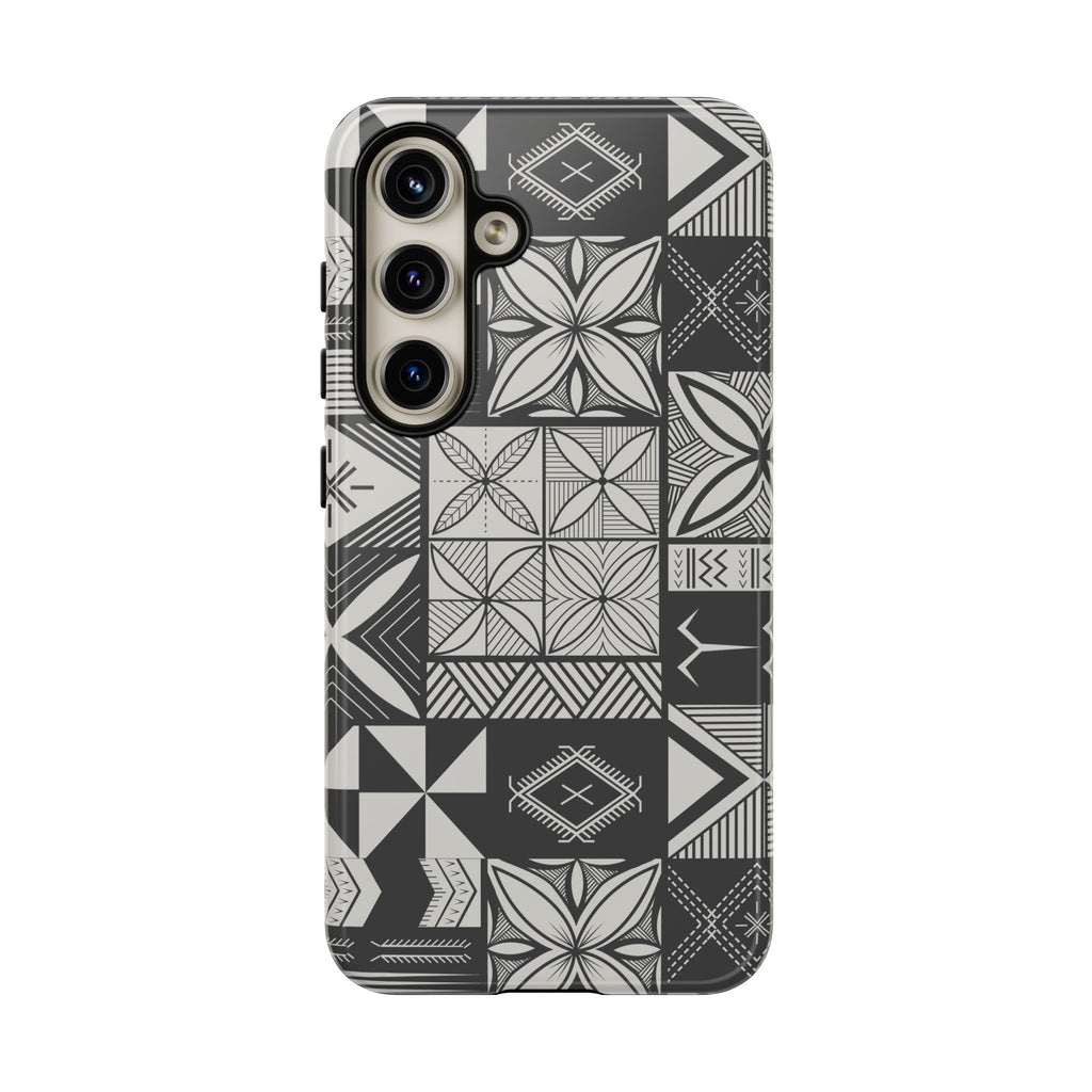 Maluelue (Black & Grey) Phone Case