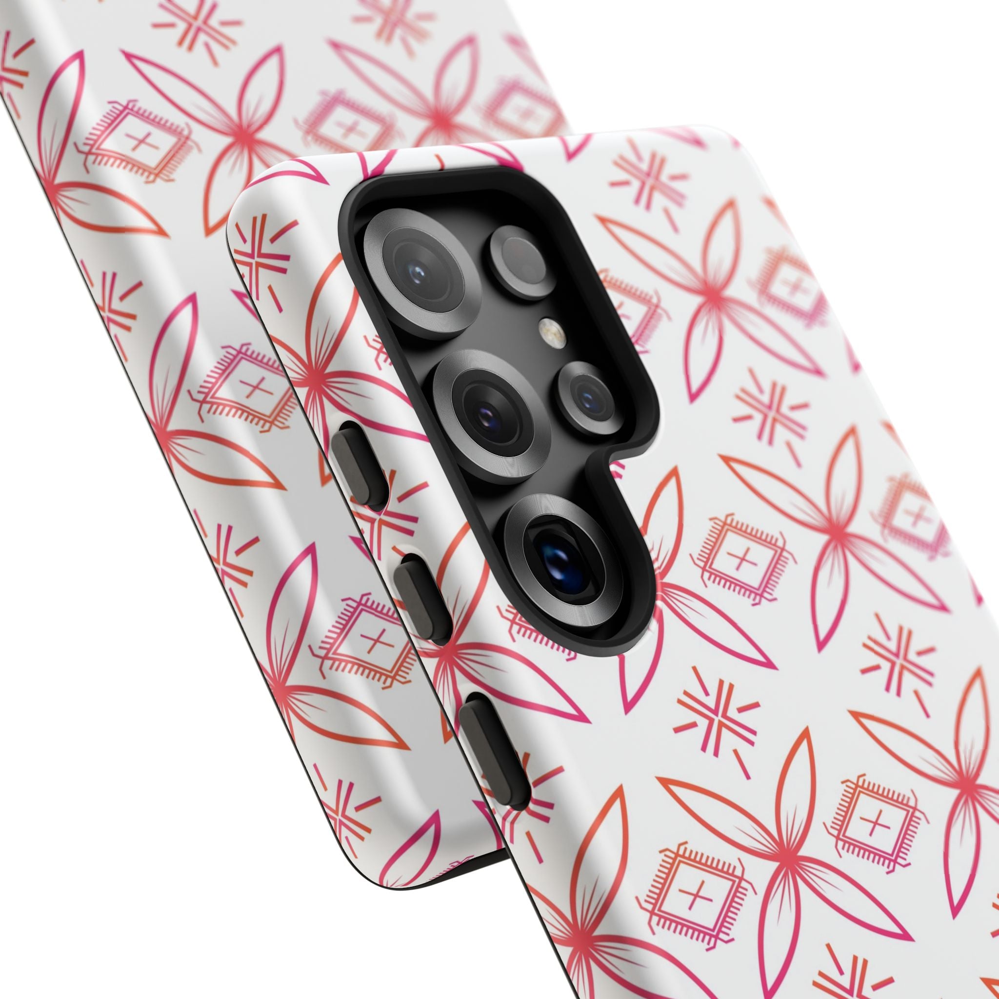 Fuli (Pink & Orange) Phone Case