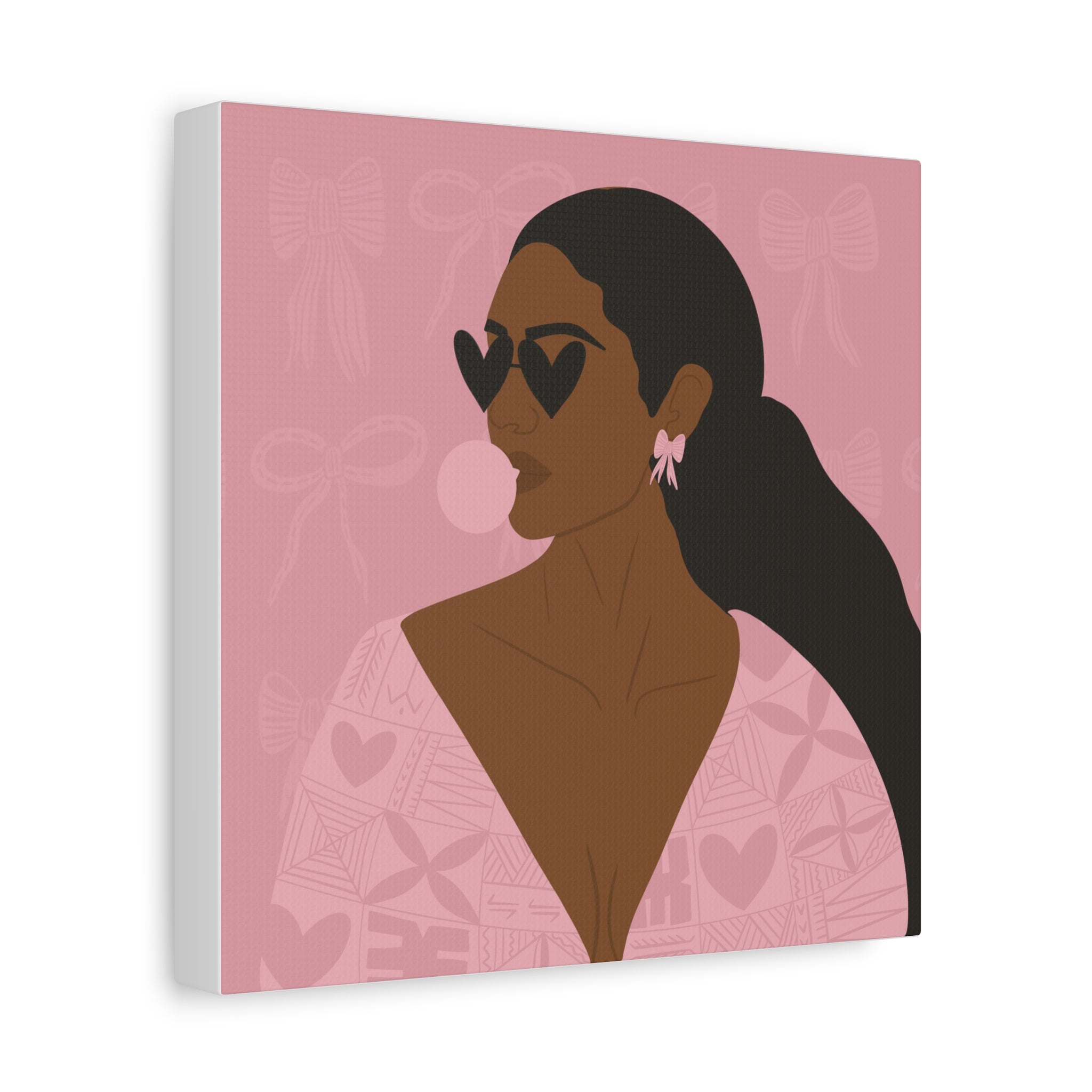 Power in Pink Canvas