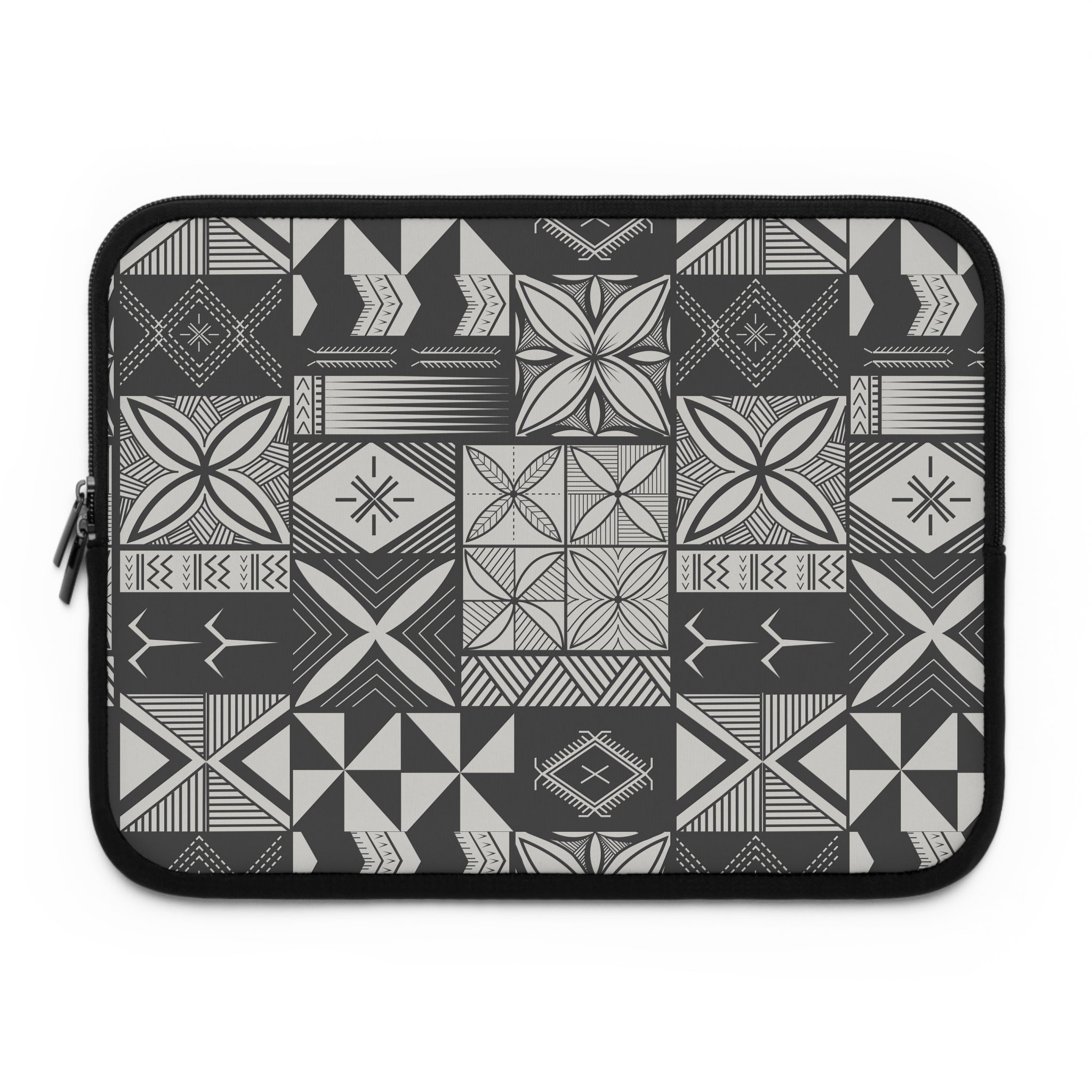 Maluelue (Black & Grey) Laptop Sleeve