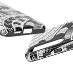 Black and White Tatau Phone Case