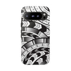 Black and White Tatau Phone Case