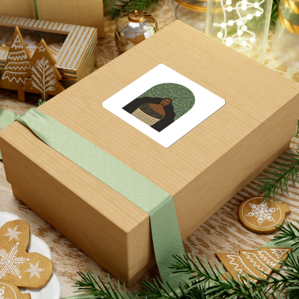 Maori Wahine Sticker