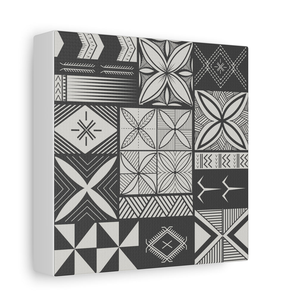 Maluelue (Black & Grey) Canvas