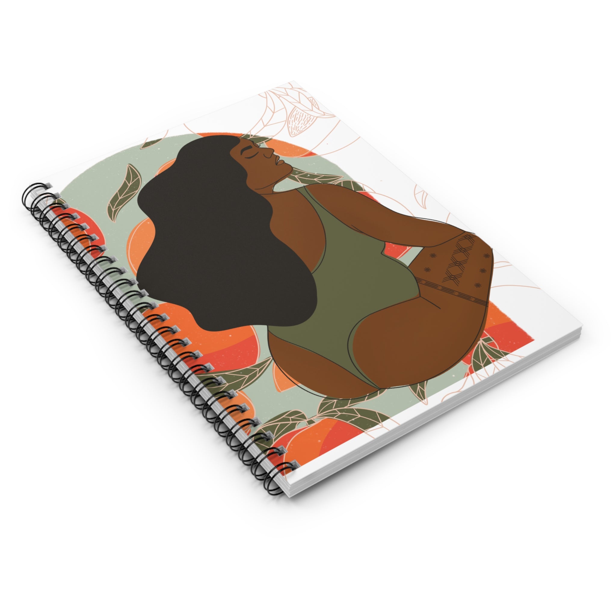 Peach Season Spiral Notebook