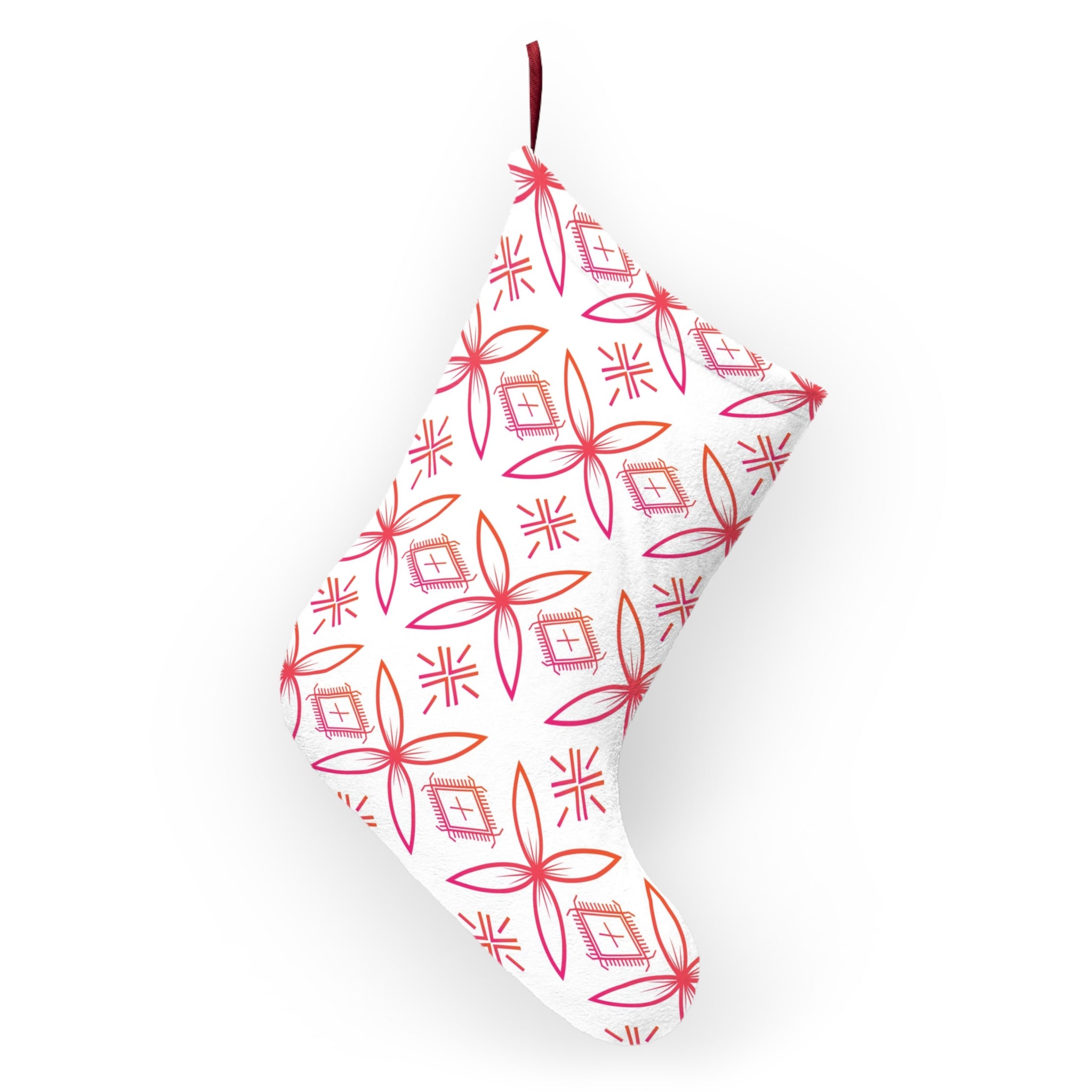 Fuli (Pink & Orange) Christmas Stocking